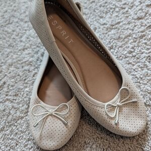 Esprit Cream Flats